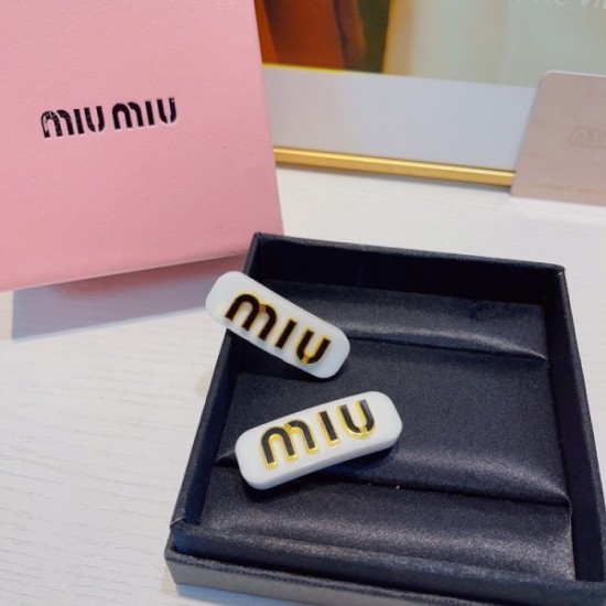 This season's new sale hair ornament 2023SS MIU MIU Miu Miu This season's new sale hair ornament 2023SS MIU MIU Miu Miu